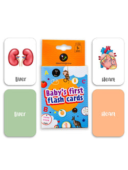 Baby's First Body Parts Flash Cards