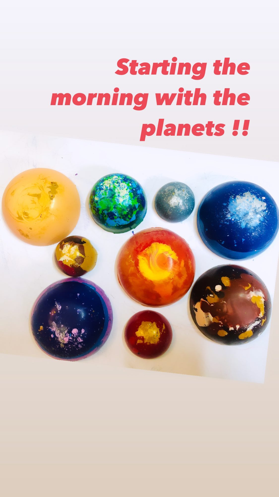 The planets set of 9