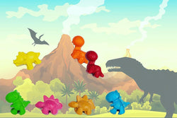 Mini Dino set - set of 8