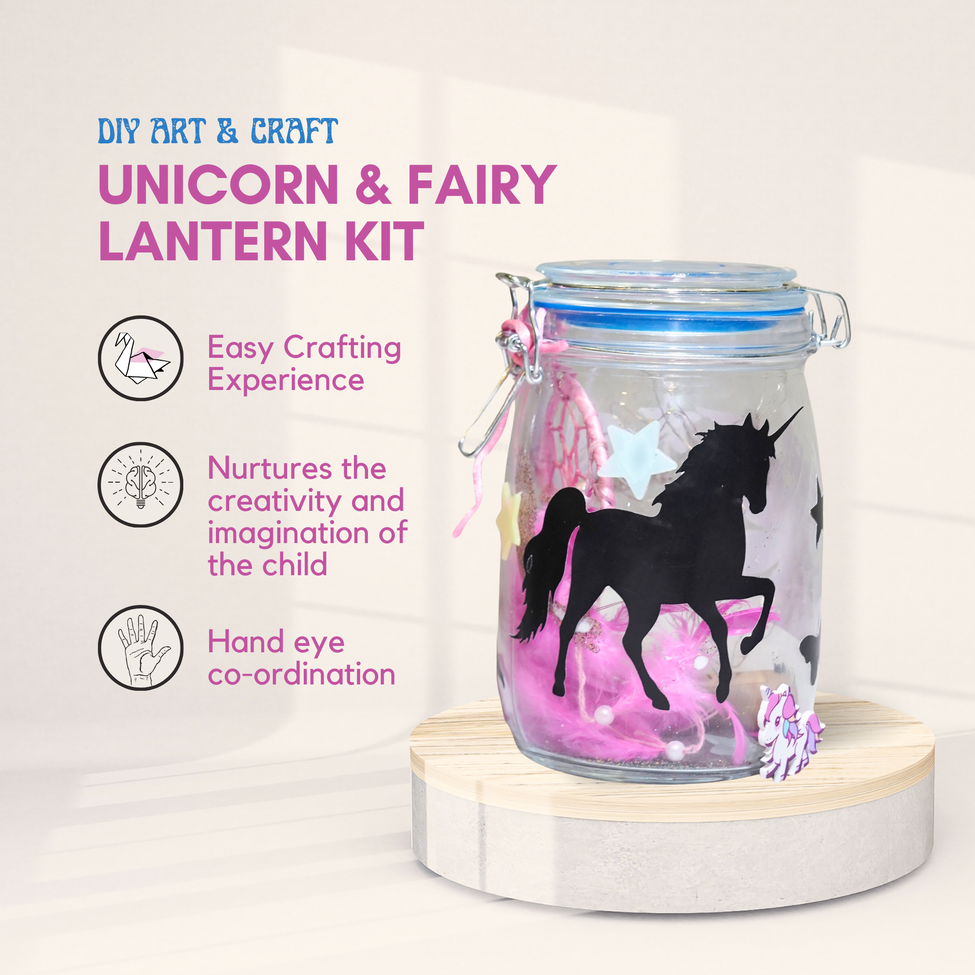 ilearnngrow DIY Unicorn Lantern