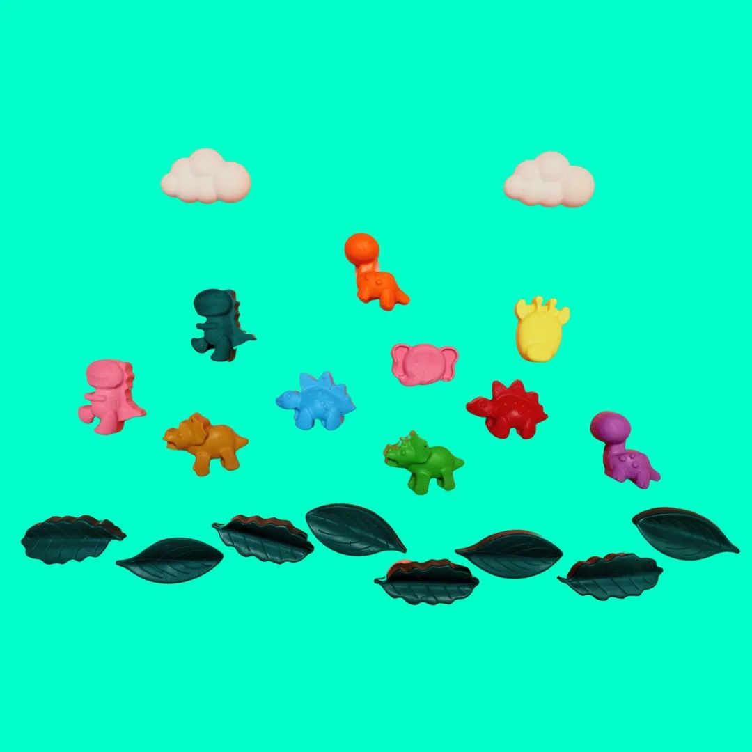 Mini Dino set - set of 8