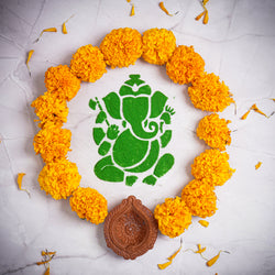 ilearnngrow Diwali DIY Rangoli Kit - Ganesh Ji