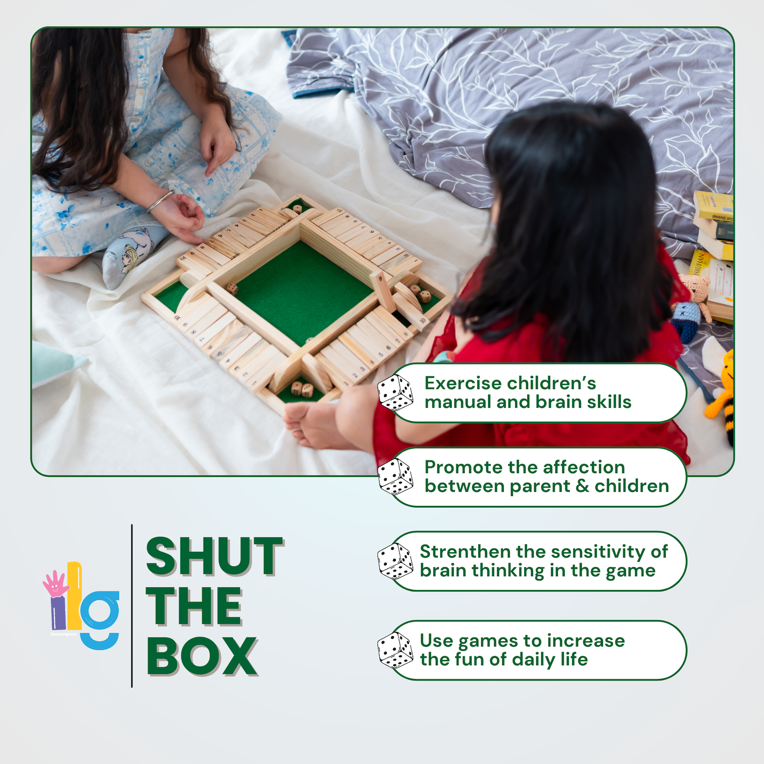 ilearnngrow Shut the box