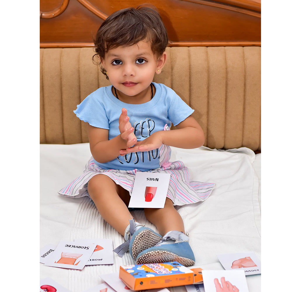 Baby's First Body Parts Flash Cards