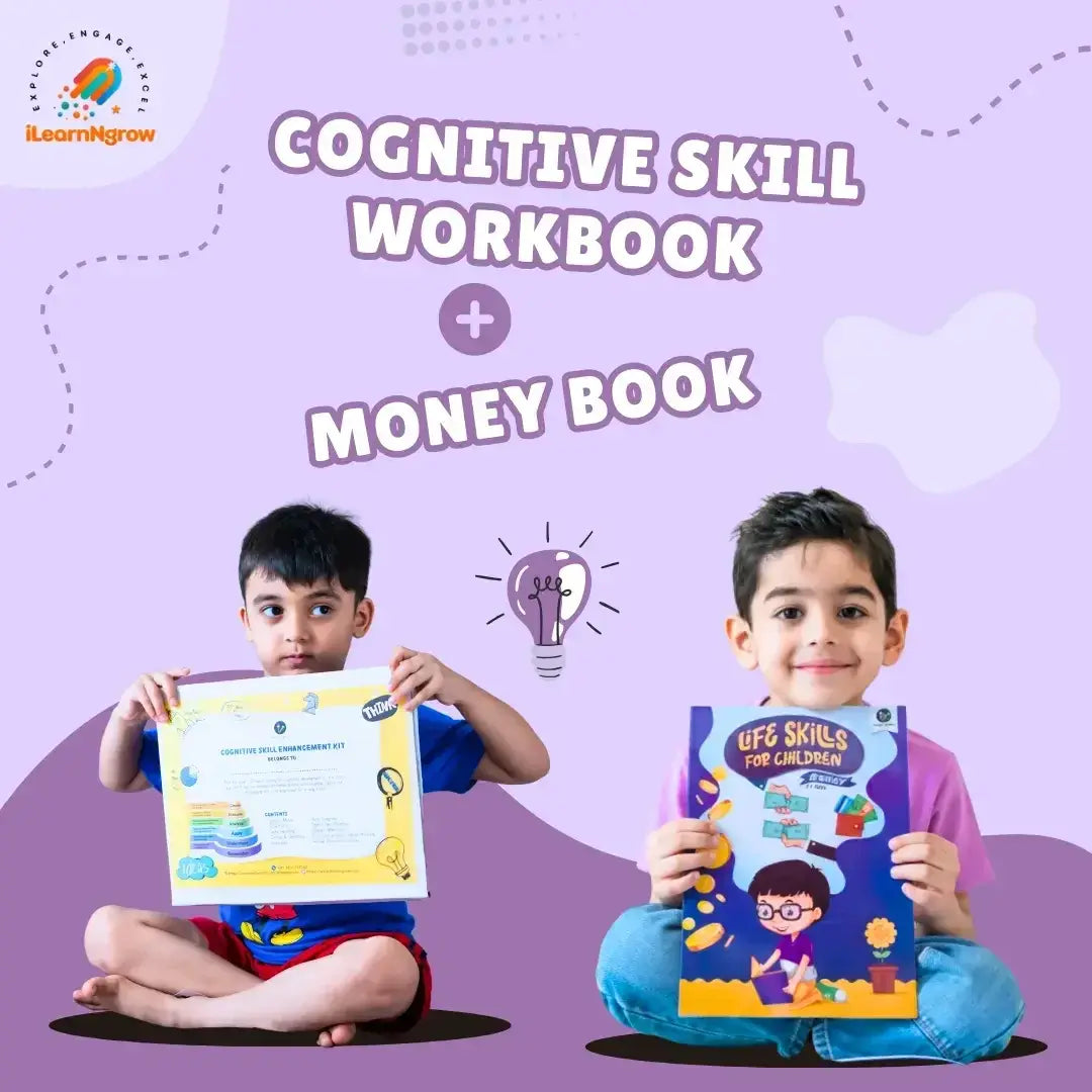 Cognitive_Skill_Workbook_Money_Book_Combo_for_Kids - ilearnngrow Learning Solutions Pvt Ltd