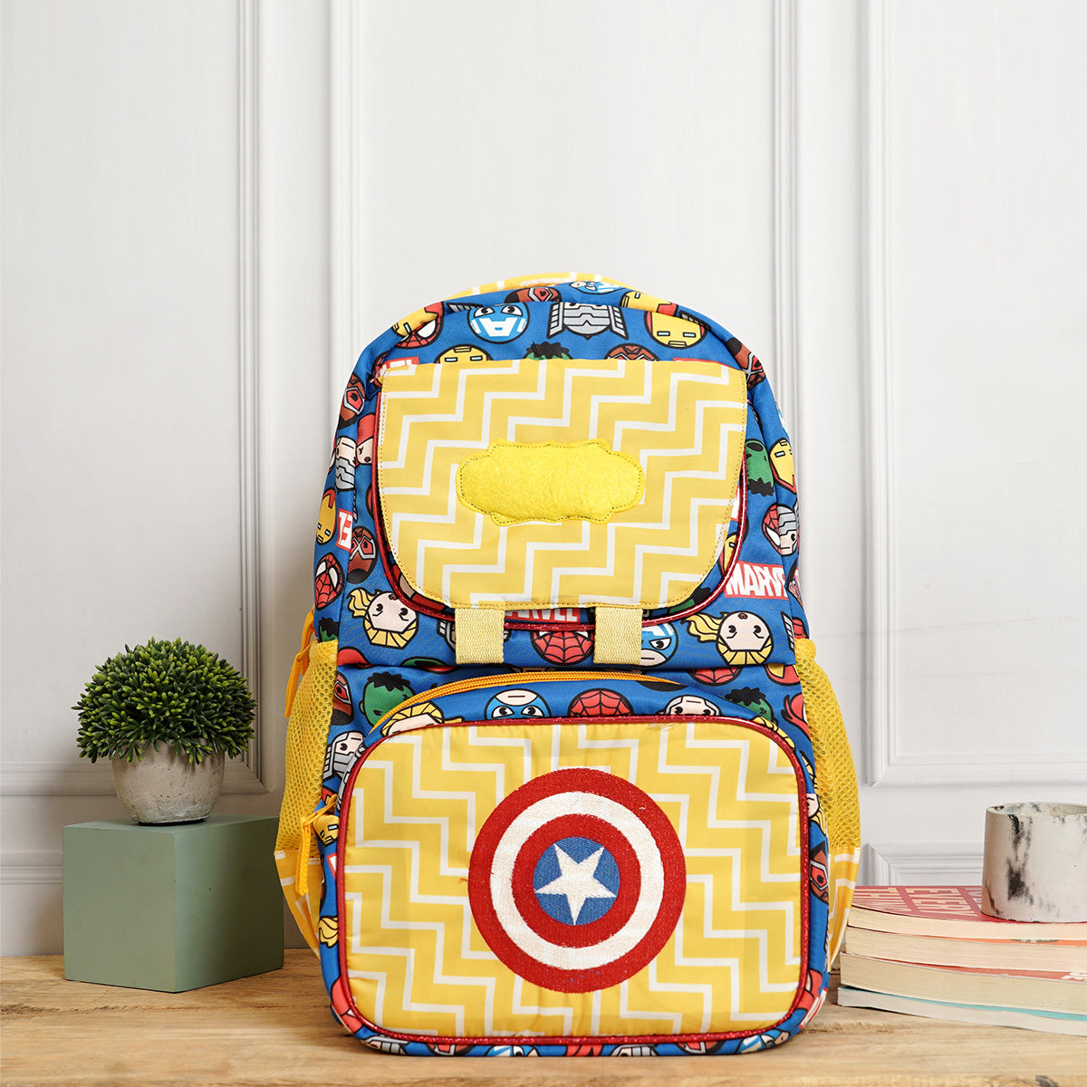 School Essential Backpack Combo -captain America