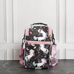 Insulated Lunch Box Bag- Unicorn Pink