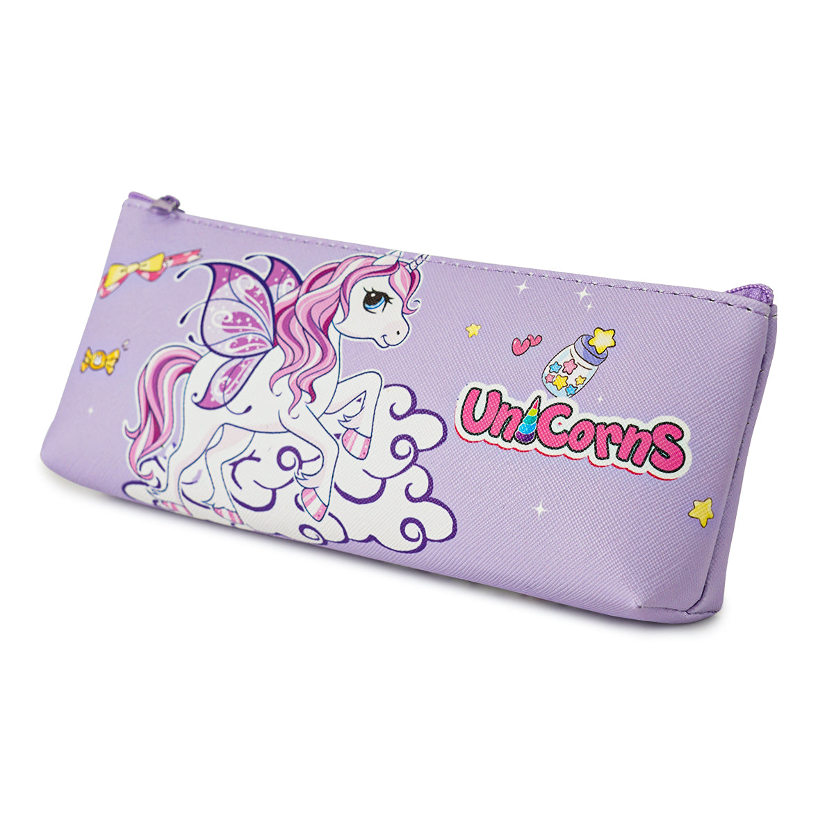 ilearnngrow Pencil Box Zipper Pouches - Unicorn