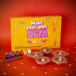 DIY - Paint and Decorate Your Own Diyas