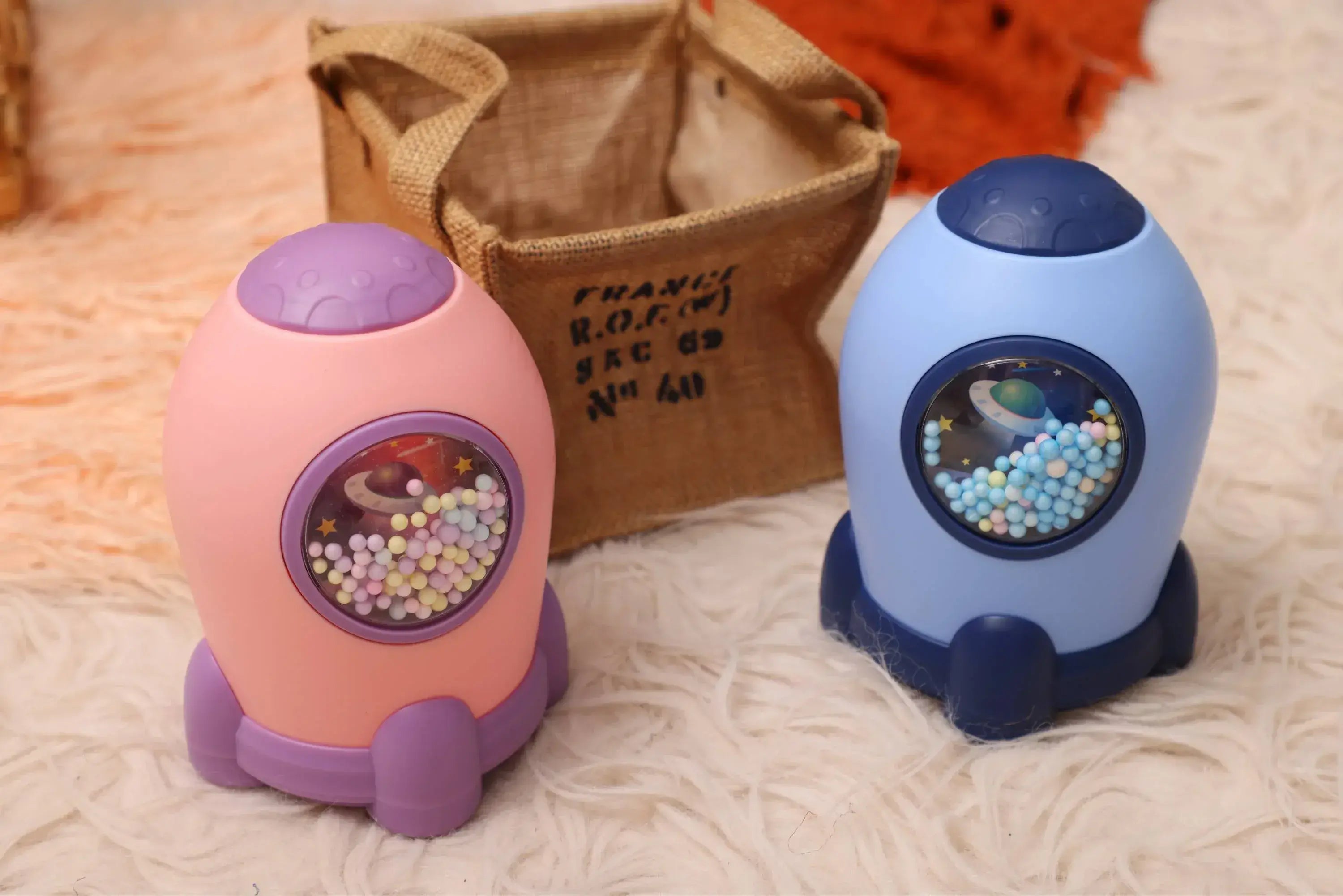 iLearnNGrow Rocket Piggy Bank – Kids Gullak Bank with Mini Lock & Keys - ilearnngrow Learning Solutions Pvt Ltd