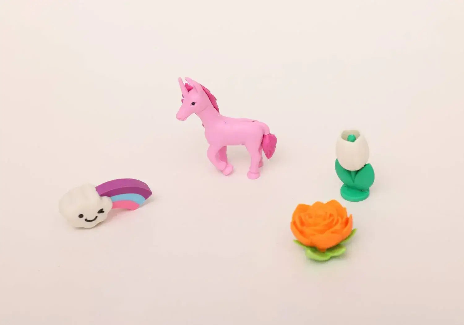 iLearnNGrow Unicorn Eraser Set – Fun Toy & Mermaid Erasers for Kids (4-Piece) - ilearnngrow Learning Solutions Pvt Ltd