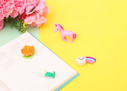 ilearnngrow Unicorn Eraser Set