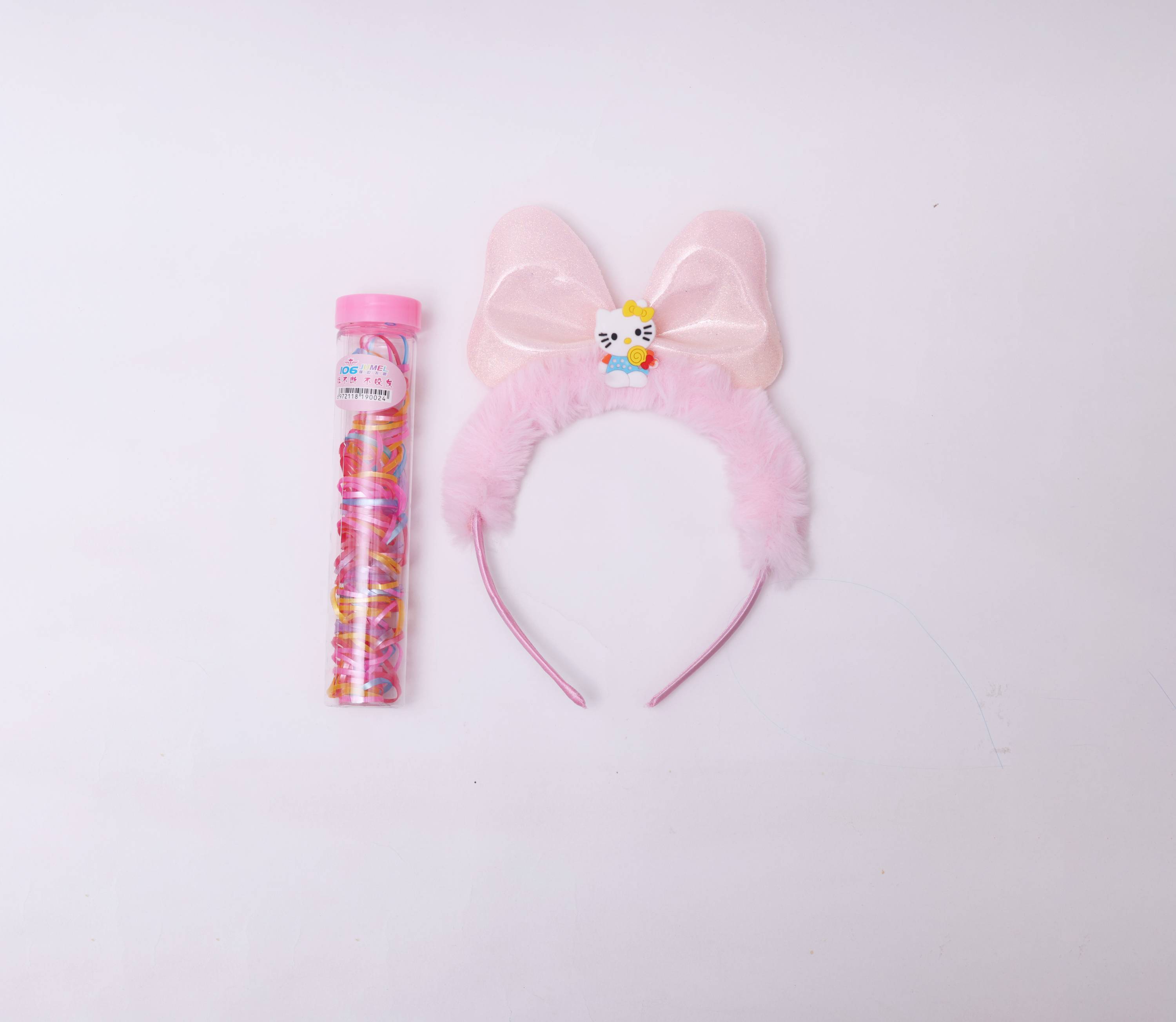 ilearnngrow Hello Kitty Hair Accessories Set - Pastel Pink