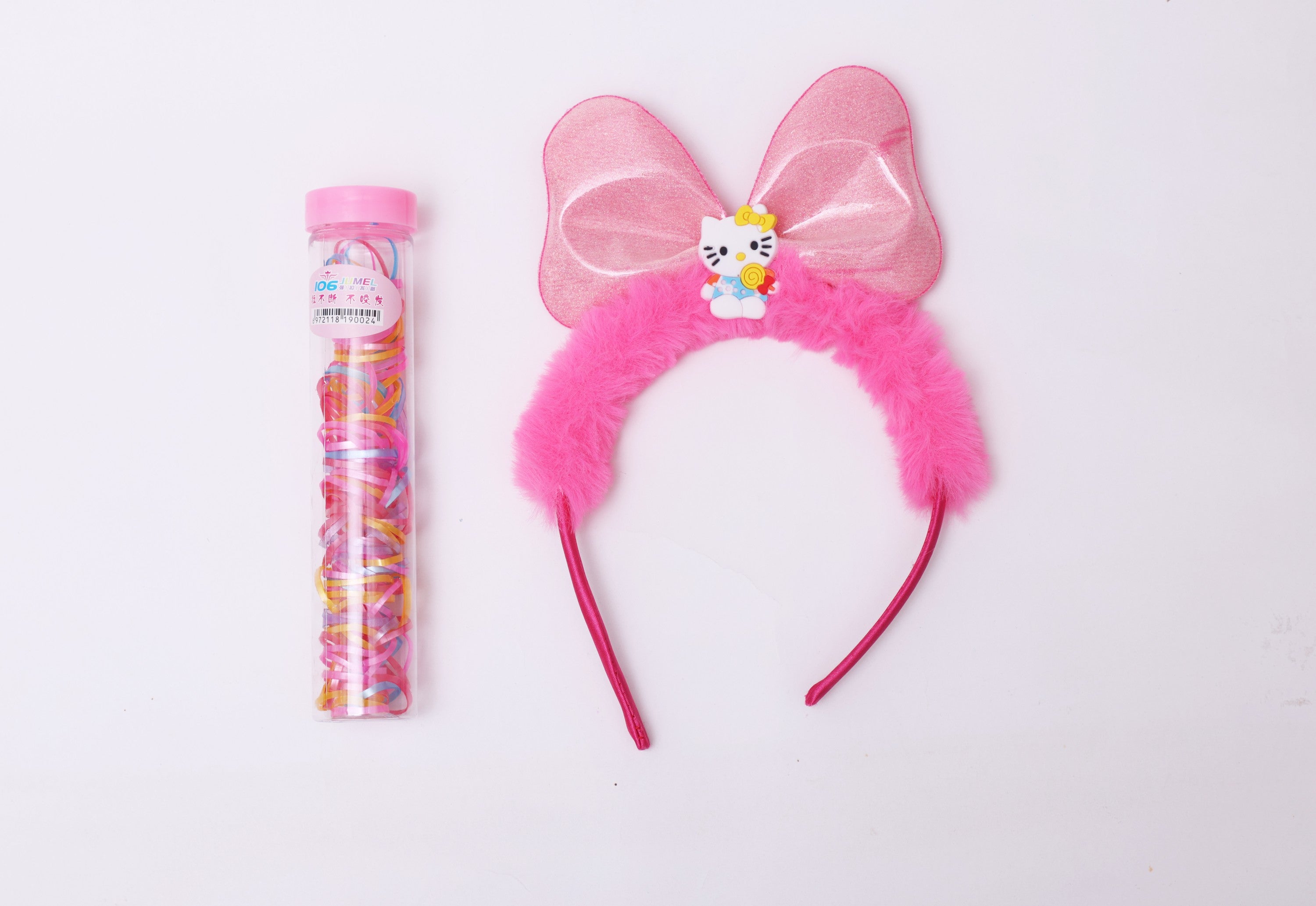 ilearnngrow Hello Kitty Hair Accessories Set - Hot Pink