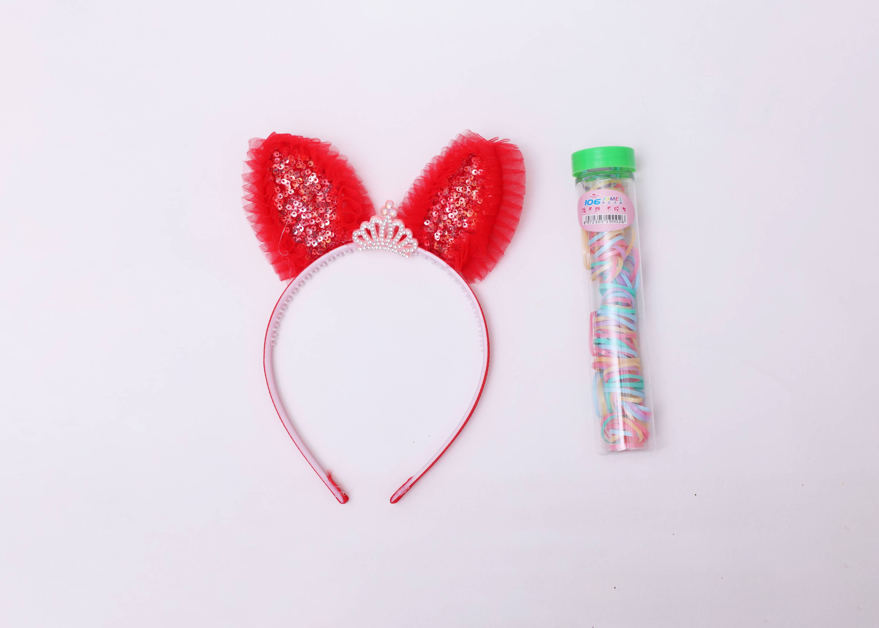 ilearnngrow Princess Hair Accessories Set - Red