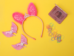 ilearnngrow Princess Hair Accessories Set - Pink