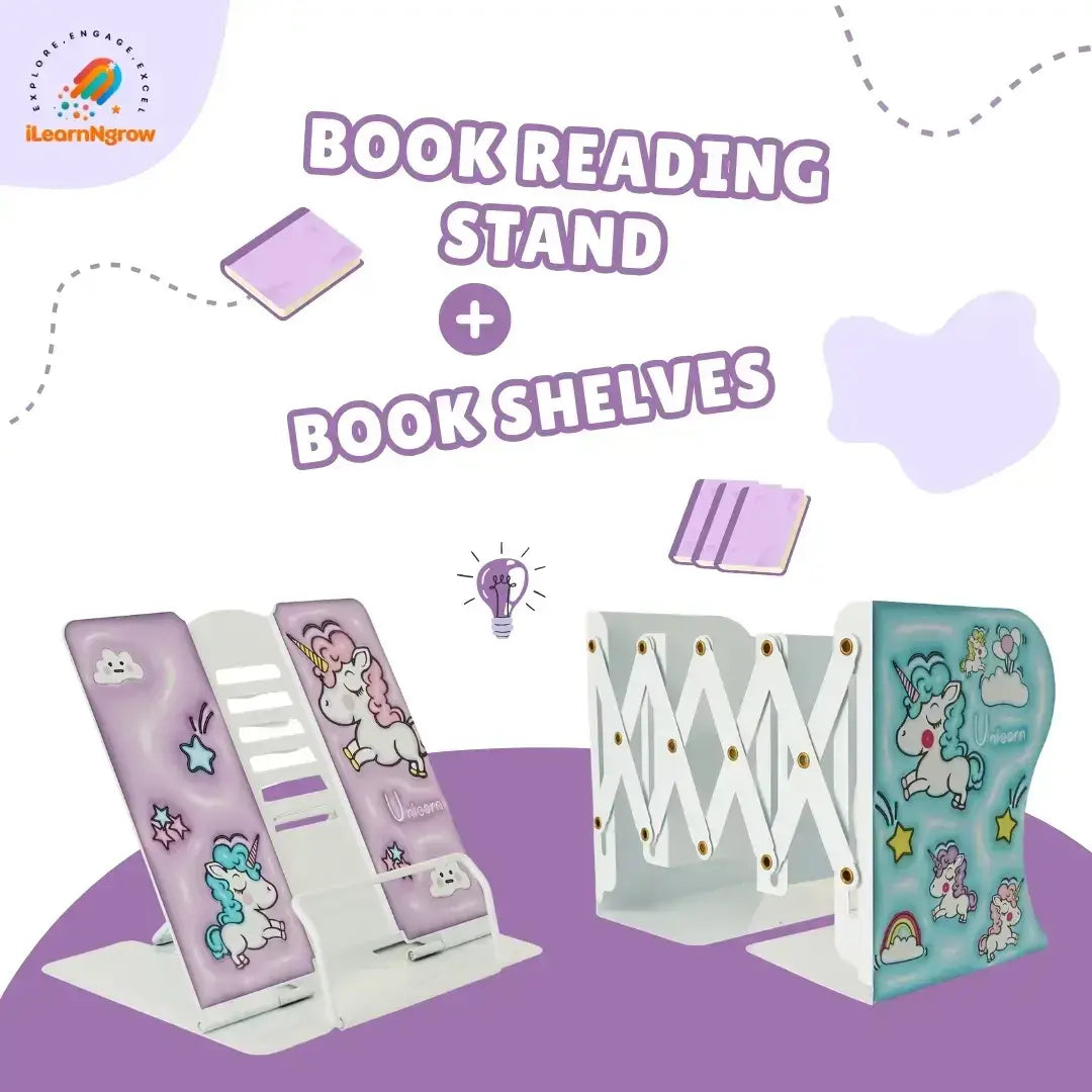 Kids_Book_Shelves_Book_Reading_Stand - ilearnngrow Learning Solutions Pvt Ltd