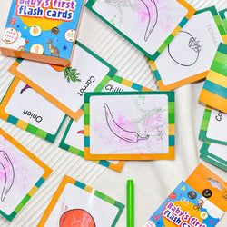 Baby's First Vegetables Flash Cards