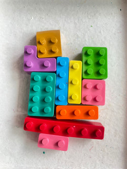 Building Block Crayons set of 8