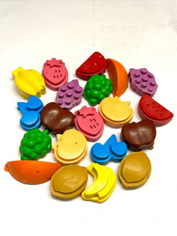 Fruit Crayon set of 8