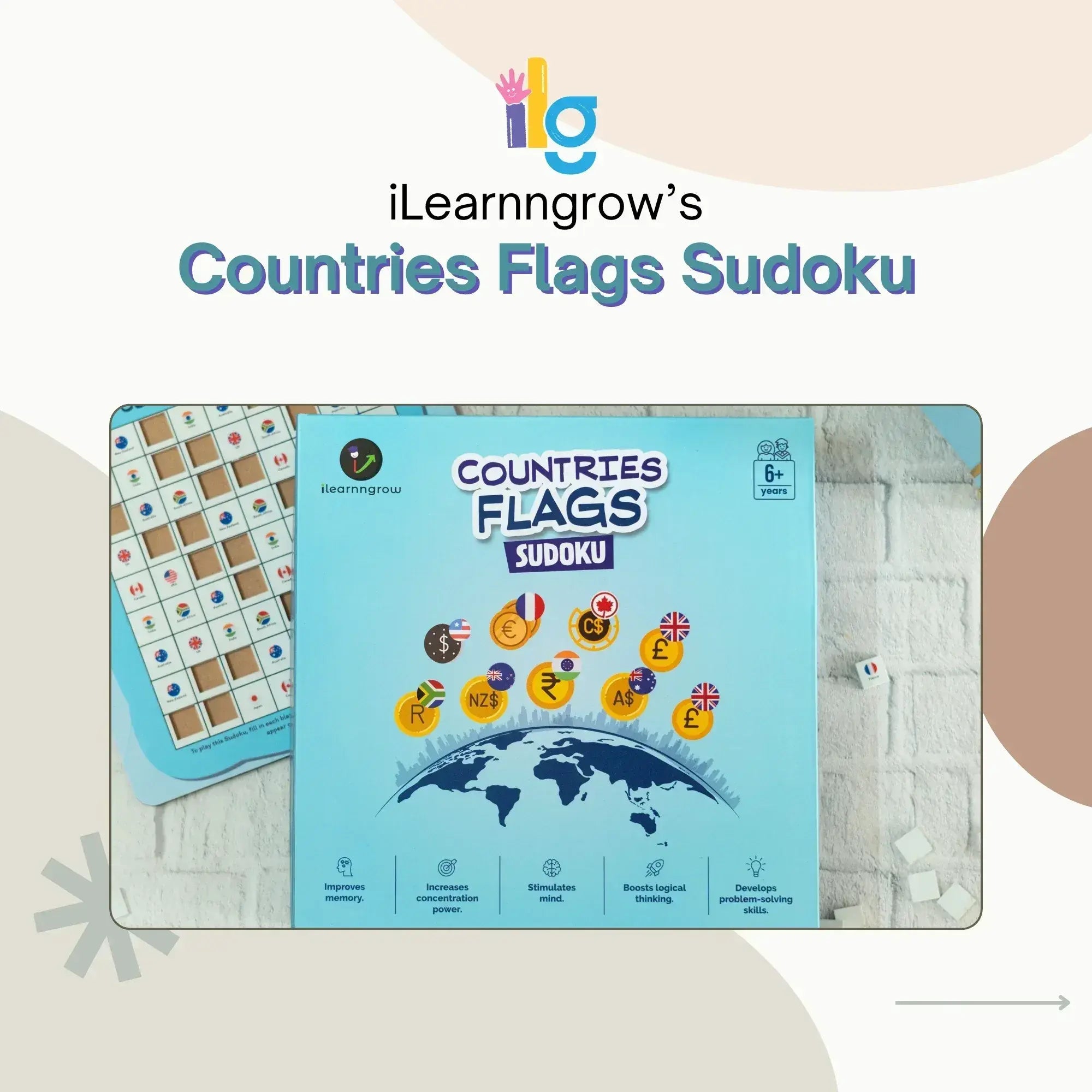 countries flags sudoku