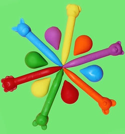 Animal Stick Crayons set of 6/12 - Plain