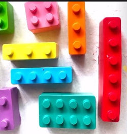 Building Block Crayons set of 8